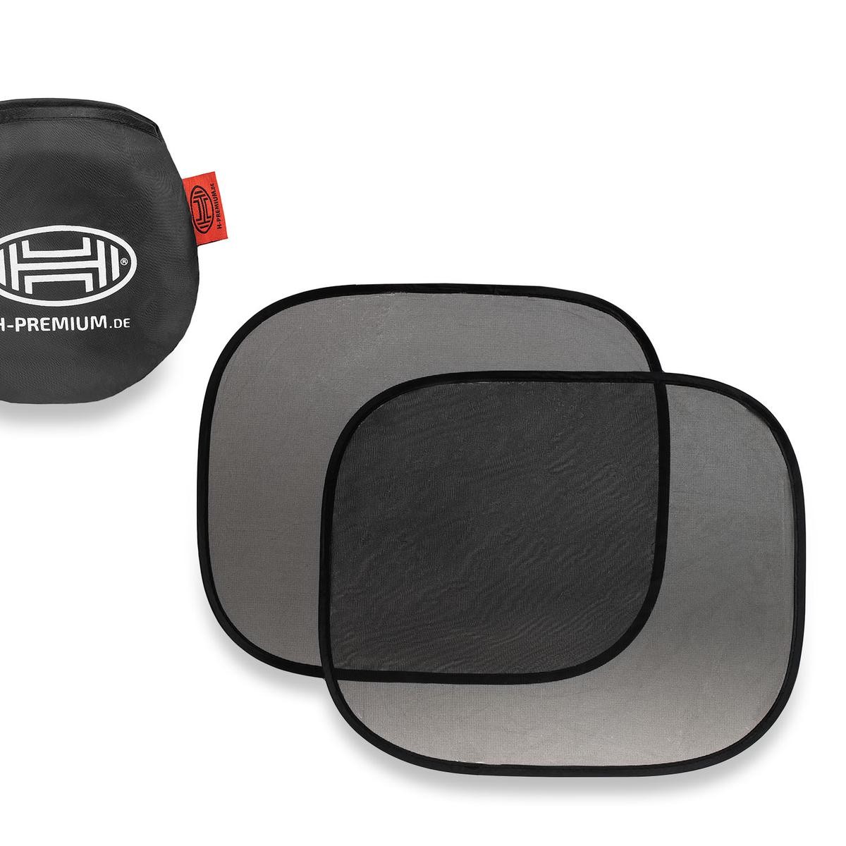 512310 HEYNER Auto-Sonnenschutz Seitenscheibe, faltbar, 44x36 cm, schwarz  512310 ❱❱❱ Preis und Erfahrungen