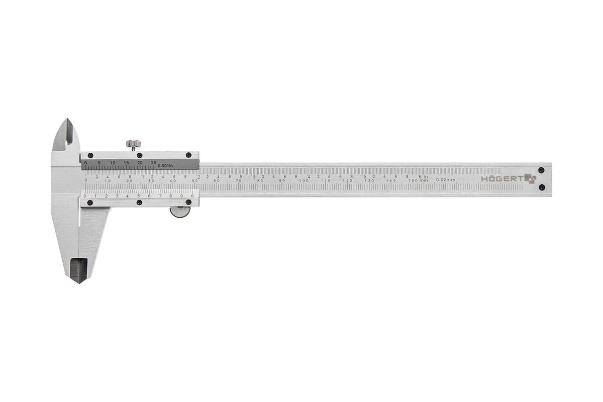 HT4M270 Hogert Technik Meßschieber Messbereich bis: 155mm, Messgenauigkeit  +/-: 0.02mm, Länge: 230mm HT4M270 ❱❱❱ Preis und Erfahrungen