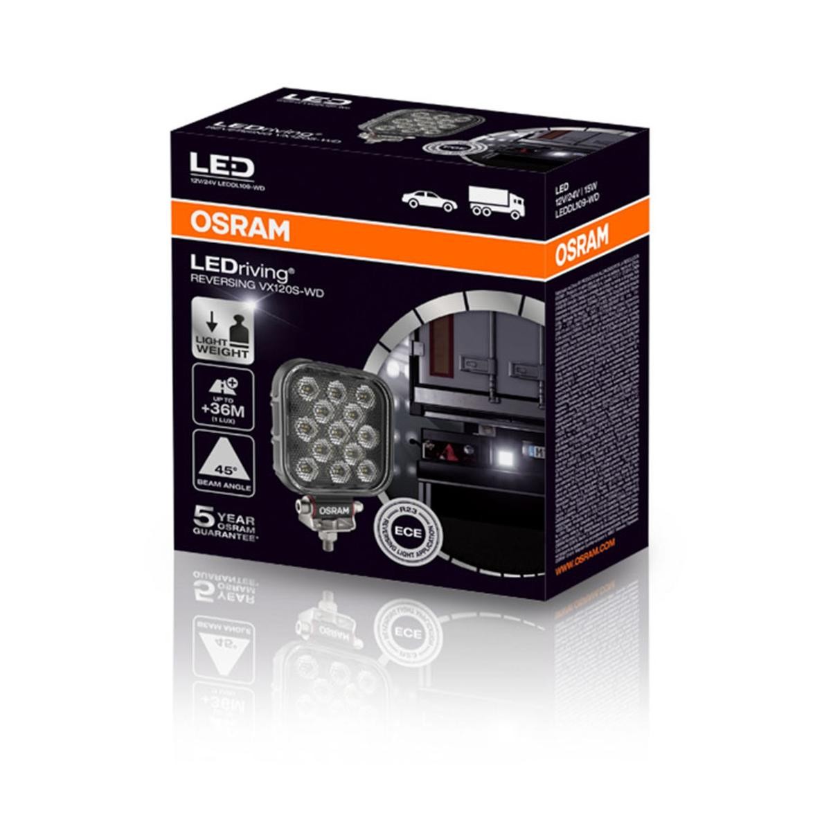 LEDDL109-WD OSRAM LEDriving driving lights - Value Series Luce di retromarcia  LED, rettangolare LEDDL109-WD ❱❱❱ prezzo e esperienza