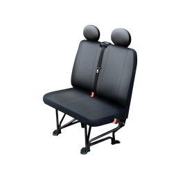 Maßgeschneiderte Sitzbezüge für Mercedes-Benz Sprinter I Van (1995-2006) )  - Autositzbezüge Schonbezüge für Autositze - Auto-Dekor - Premium - schwarz  schwarz