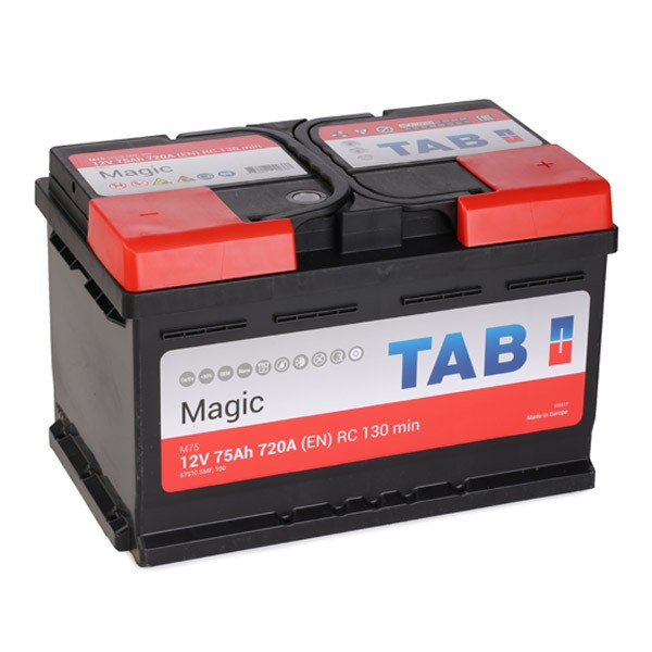 189072 TAB Magic 57510 Batterie 12V 75Ah 720A B13 LB3