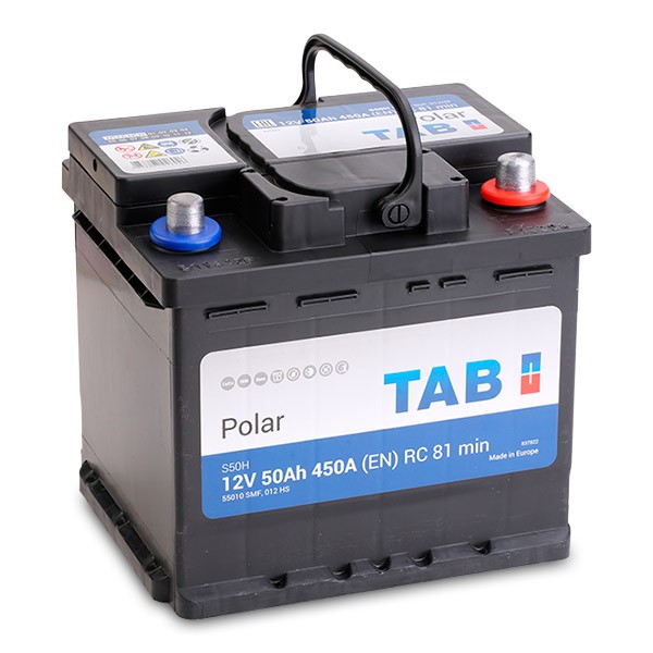 246050 TAB Polar en 079SE Batterie 12V 50Ah 450A B13 L1 Bleiakkumulator  079SE, 544 59 ❱❱❱ Preis und Erfahrungen