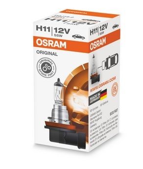 64211 OSRAM ORIGINAL LINE H11 Glühlampe, Fernscheinwerfer H11 12V 55W 3200K  Halogen H11 ❱❱❱ Preis und Erfahrungen
