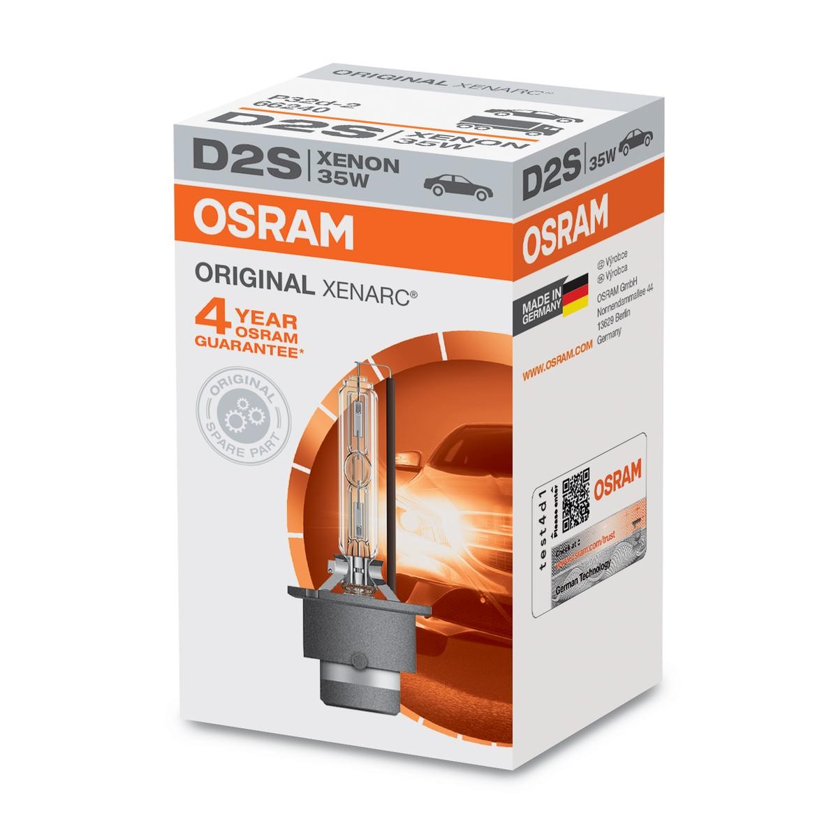 Osram Xenarc Original D2S (66240) au meilleur prix sur
