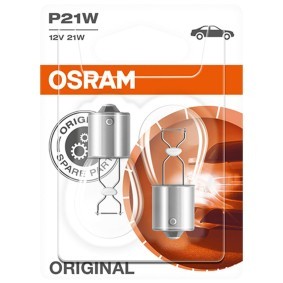 Ampoule ,feux clignotant P21W 12V OSRAM originale-Let's Ride