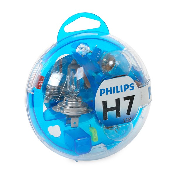 Coffret d'ampoules H1 - H7 - 12 V - 7 pièces - Philips