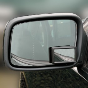 Rétroviseur d'angle mort,Miroir pour Voiture,2PCS Grand Angle Réglables  pour Camionnette Remorquage (type1)