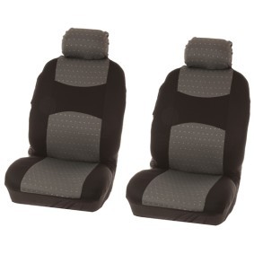 Lupex Shop Trap_Gs Gesteppte Baumwolle Auto-Sitzbezüge - dunkel grau