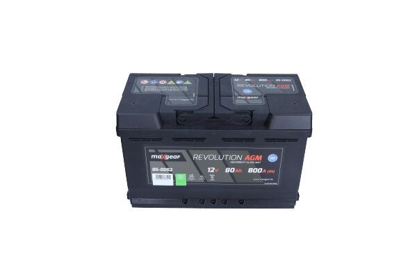 85-0052 MAXGEAR Batterie 12V 80Ah 800A B13 L4 AGM-Batterie
