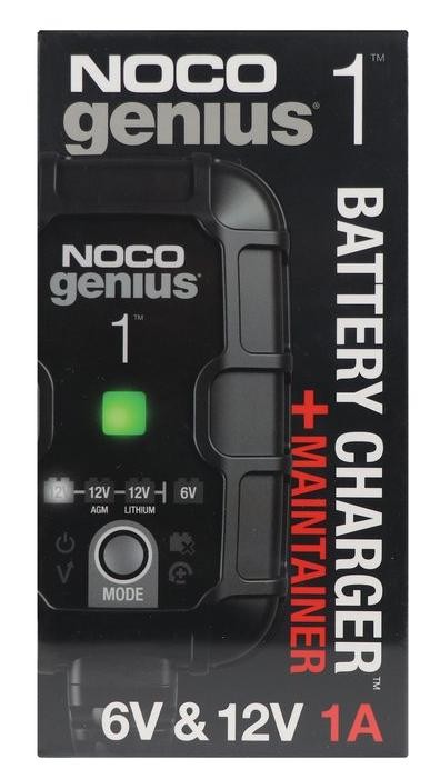 Chargeur de batterie NOCO Genius 1A lithium 6/12V 1A 30Ah