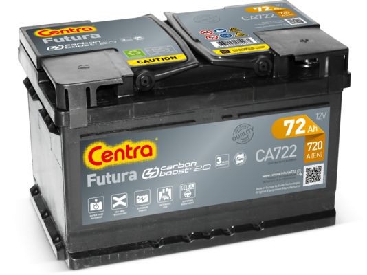 CA722 CENTRA Futura Batterie 12V 72Ah 720A B13 LB3 Bleiakkumulator CA722  ❱❱❱ Preis und Erfahrungen