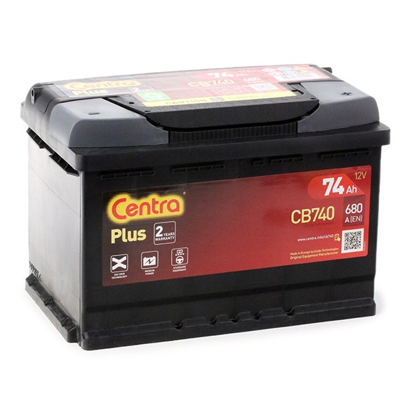 CB740 CENTRA Plus Batterie 12V 74Ah 680A B13 L3 Bleiakkumulator CB740 ❱❱❱  Preis und Erfahrungen