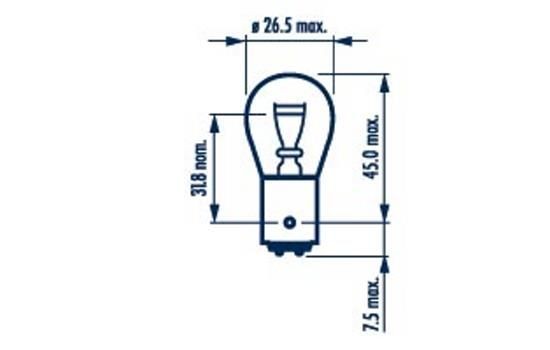 Ampoule Vicma P21/5W Bay15d feux arrière 12V 21/5W - Pièces Electrique sur  La Bécanerie