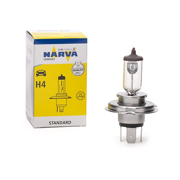 48881 NARVA H4 Ampoule, projecteur longue portée H4 12V 60/55W