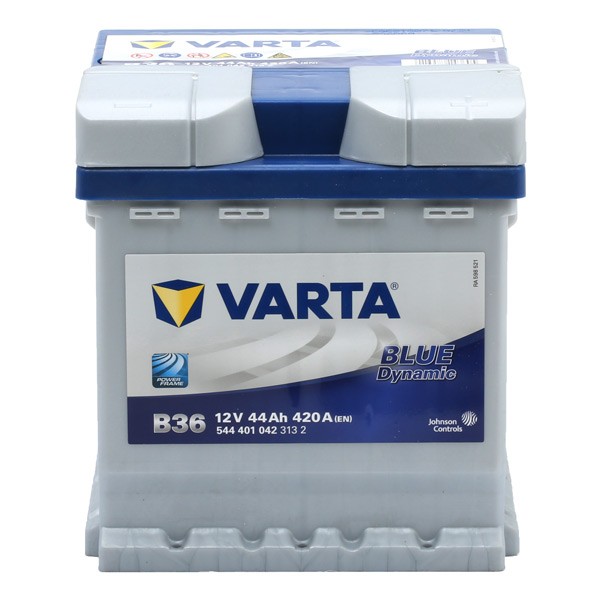 5444010423132 VARTA BLUE dynamic B36 B36 Batterie 12V 44Ah 420A B13 L0  Bleiakkumulator B36, 544401042 ❱❱❱ Preis und Erfahrungen