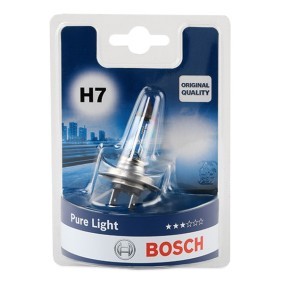 1 987 301 012 BOSCH H7 Glühlampe, Fernscheinwerfer H7 12V 55W Halogen H7,  E1 23P; E1 2UR ❱❱❱ Preis und Erfahrungen
