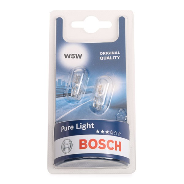BOSCH Ampoule Pure Light 2 W5W 12V 5W - Équipements électriques pour  luminaire - Achat & prix