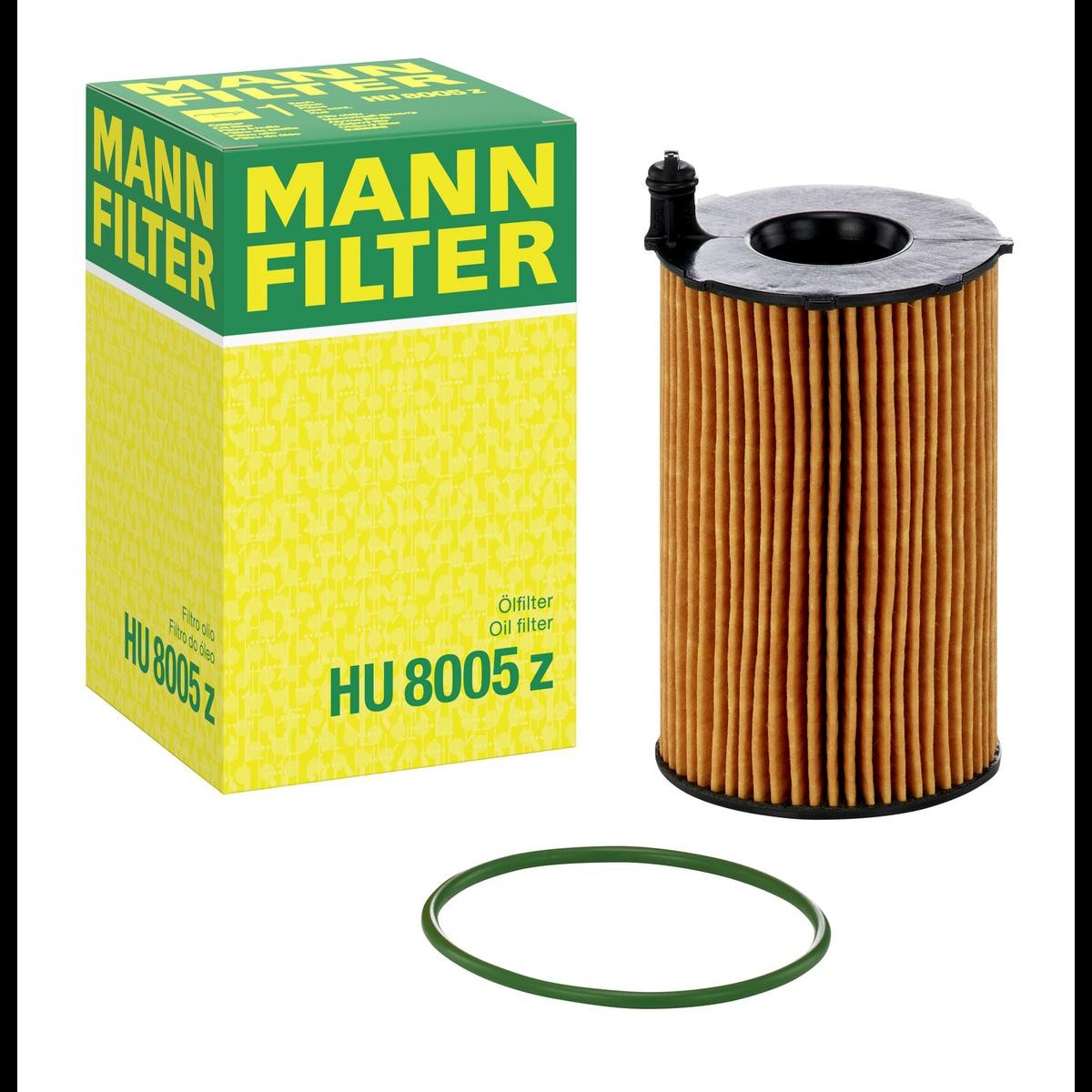 HU 8005 z MANN-FILTER Filtre à huile avec joint d'étanchéite