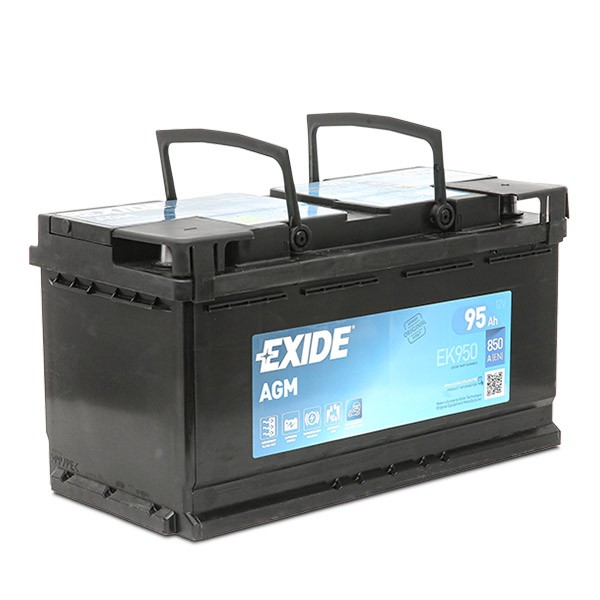 EK950 EXIDE Start-Stop EK950 (017AGM) Batterie 12V 95Ah 850A B13 L5 AGM-Batterie  EK950 (017AGM), AGM95SS ❱❱❱ Preis und Erfahrungen