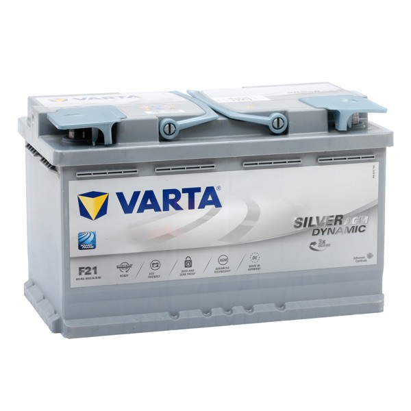 580901080D852 VARTA SILVER dynamic F21 F21 Batterie 12V 80Ah 800A B13 L4  AGM-Batterie F21, 580901080 ❱❱❱ Preis und Erfahrungen