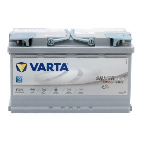580901080D852 VARTA SILVER dynamic F21 F21 Batterie 12V 80Ah 800A B13 L4 AGM -Batterie F21, 580901080 ❱❱❱ Preis und Erfahrungen