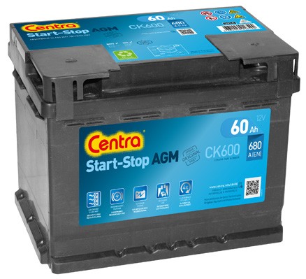 Batterie CB620 CENTRA Plus 12V 62Ah 540A B13 Batterie au plomb ➤ CENTRA  CB620 pas cher en ligne