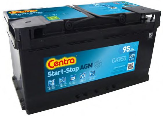 CK950 CENTRA Start-Stop Batterie 12V 95Ah 850A B13 L5 AGM-Batterie CK950  ❱❱❱ Preis und Erfahrungen