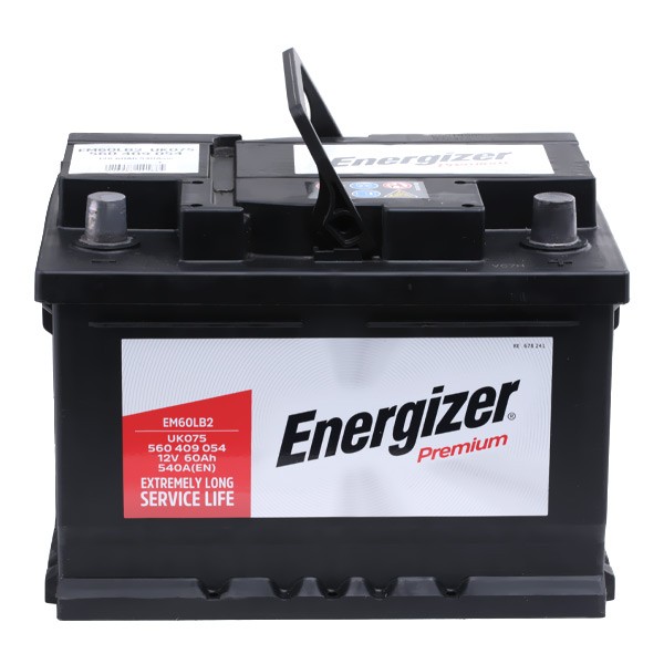 EM60-LB2 ENERGIZER PREMIUM Batterie 12V 60Ah 540A B13 LB2 Bleiakkumulator  EM60-LB2, 560409054 ❱❱❱ Preis und Erfahrungen