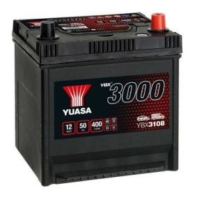 YBX3108 YUASA YBX3000 Batterie 12V 50Ah 400A D20 mit Handgriffen, mit  Ladezustandsanzeige, Bleiakkumulator YBX3108 Preis und Erfahrungen