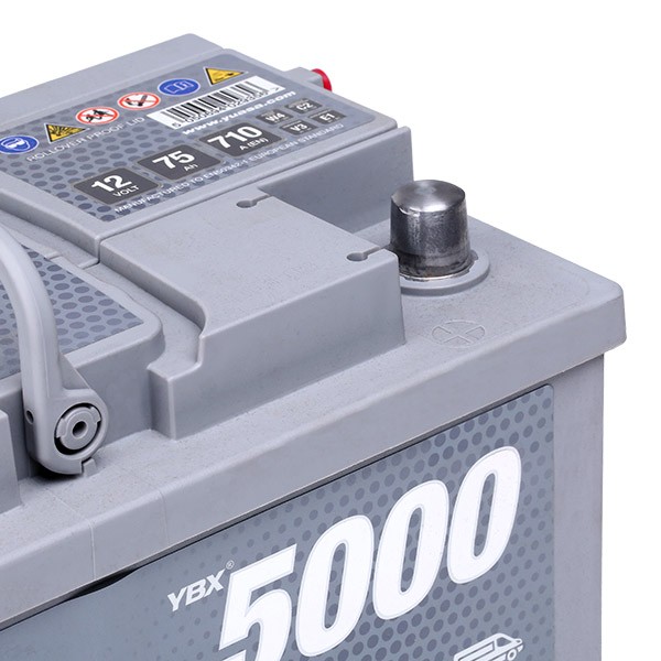 YBX5100 YUASA YBX5000 Batterie 12V 75Ah 710A LB3 mit Handgriffen, mit  Ladezustandsanzeige, Bleiakkumulator YBX5100 ❱❱❱ Preis und Erfahrungen