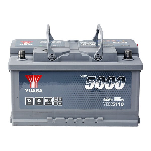 YBX5110 YUASA YBX5000 Batterie 12V 85Ah 800A LB4 avec poignets, avec témoin  de niveau de charge, Batterie au plomb YBX5110 ❱❱❱ prix et expérience