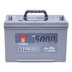 YBX5335 YUASA YBX5000 Batterie 12V 100Ah 830A D31 avec poignets, avec  témoin de niveau de charge, Batterie au plomb YBX5335 ❱❱❱ prix et expérience
