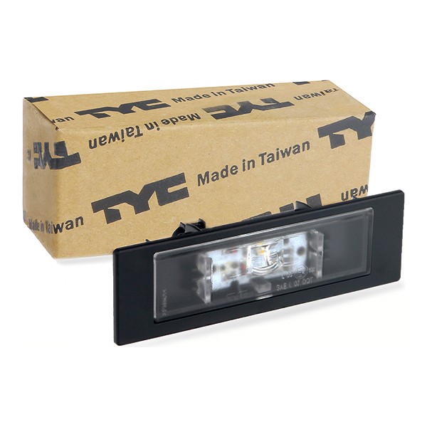 15-0213-00-9 TYC Kennzeichenbeleuchtung beidseitig, LED, mit LED