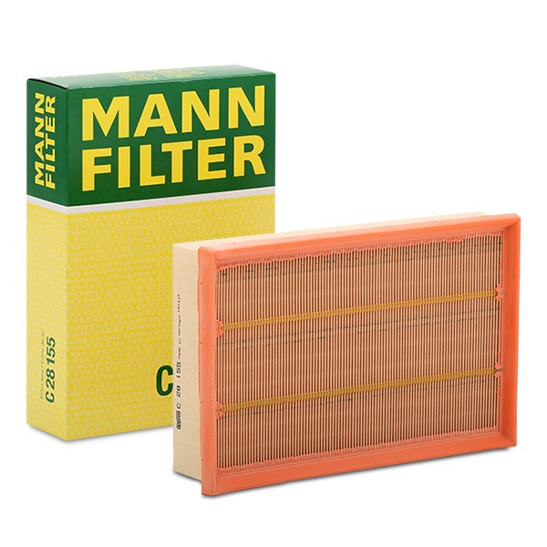 C 28 155 MANN-FILTER Filtro de aire 58mm, 182mm, 270mm, Cartucho filtrante C  28 155 ❱❱❱ precio y experiencia