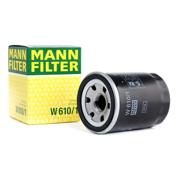 W 610/1 MANN-FILTER Filtre à huile 3/4-16 UNF, avec un clapet de non  retour, Filtre vissé W 610/1 ❱❱❱ prix et expérience