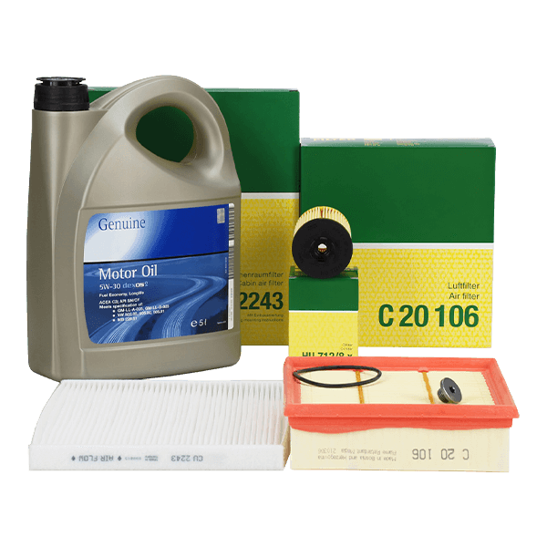 Ensemble de filtres avec huile moteur 15400PLMA02PE