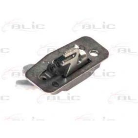 Schlossanschlag, Kofferraumdeckel