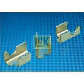 Halteklammersatz, Kupplungsdruckplatte