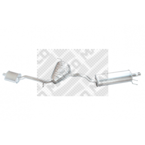 Mittel- / Endschalldämpfer