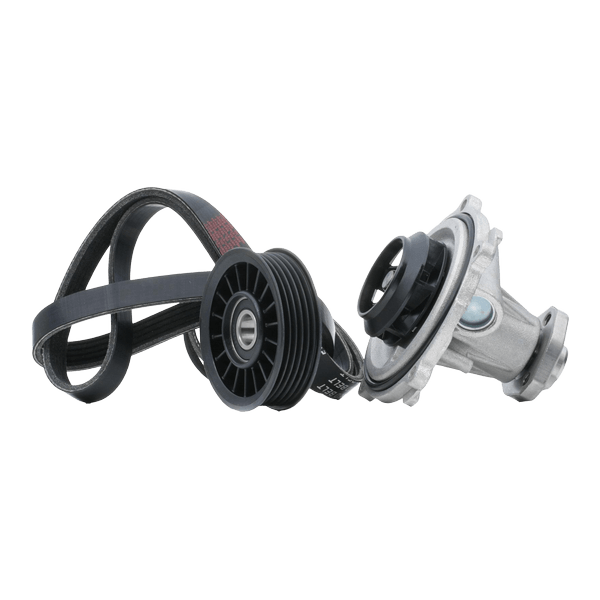 Pompe à eau+Jeu de courroie trapézoïdale à nervures 1340636