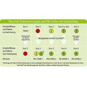 Nachrüstsatz, Katalysator / Rußpartikelfilter (Kombisystem)
