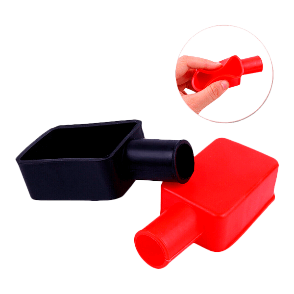 Capuchon de protection, borne de batterie