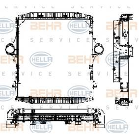 Охлаждащ модул за A6 Avant (4F5, C6) 2.0TDI BVG код на двигателя