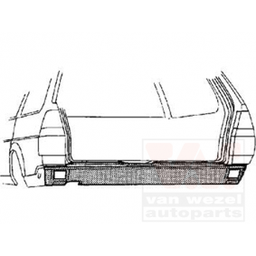 Задна стена за TRANSIT MK-4 кутия (E_ _) 2.5DI (EAL, EAS) 4CC код на двигателя