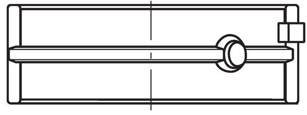 Vevlager MAHLE 209 HL 21578 025