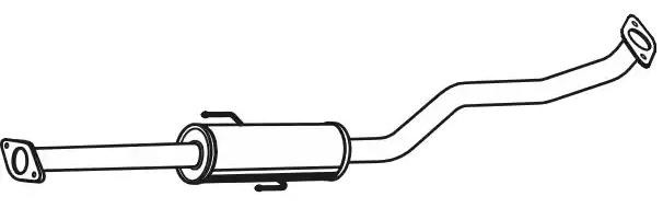 Mittenljuddämpare VEGAZ HUS-179