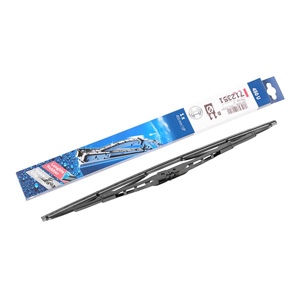 3397004581, Wiper blade, Svart, 45 cm, 1 stykker