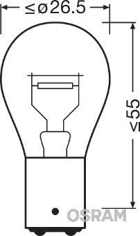 Bulb, brake / tail light OSRAM 7538LDR-01B expert knowledge