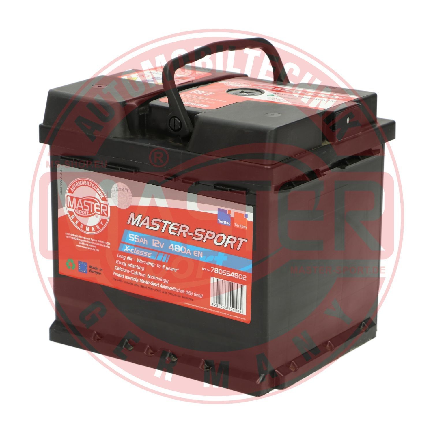 Autobatterien 780554802 MASTER-SPORT 780554802 in Original Qualität