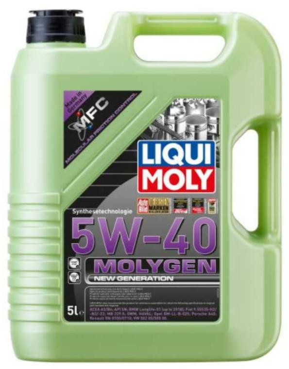 LIQUI MOLY Molygen New Generation 5W-40 BMW Longlife-01 5l